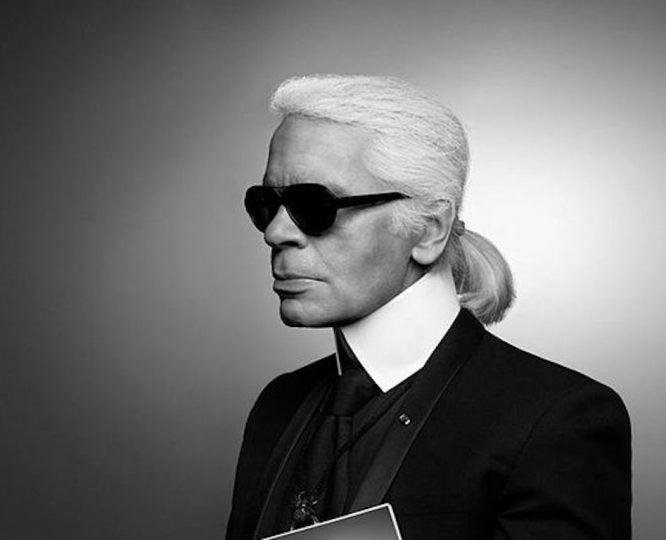 Karl Lagerfeld, une image protégée par ses lunettes