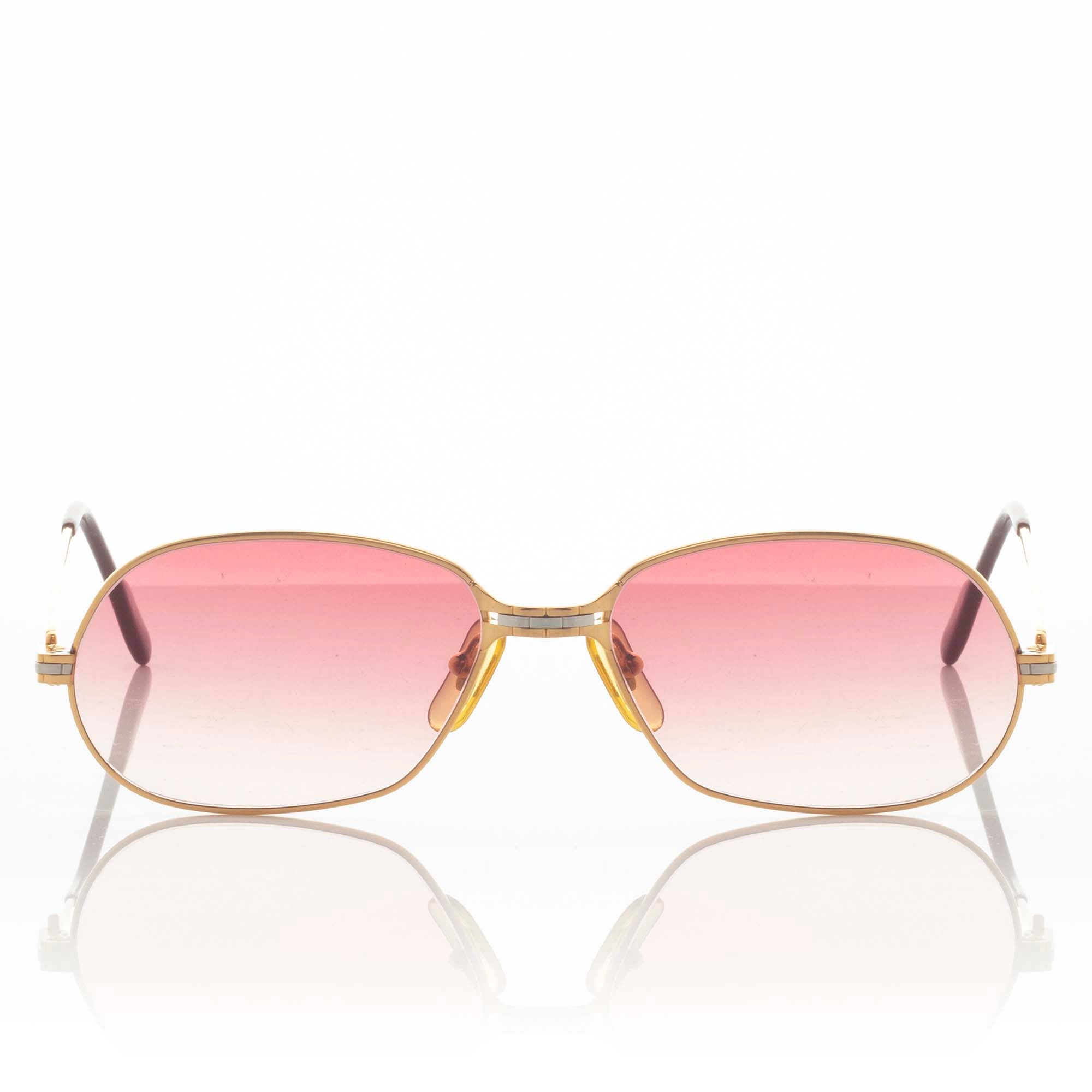 BARBOULENE I LUNETTE DE SOLEIL VINTAGE CARTIER PANTHERE PM 56 17